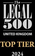 Legal 500 - Top Tier Firm