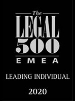 Legal 500 EMEA Leading Individual