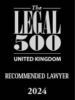 Legal 500 UK Recommended Lawyer